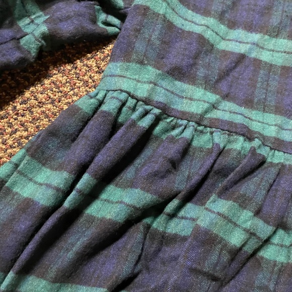 Medium Romwe Green and Blue Plaid Dress - Picture 5 of 7